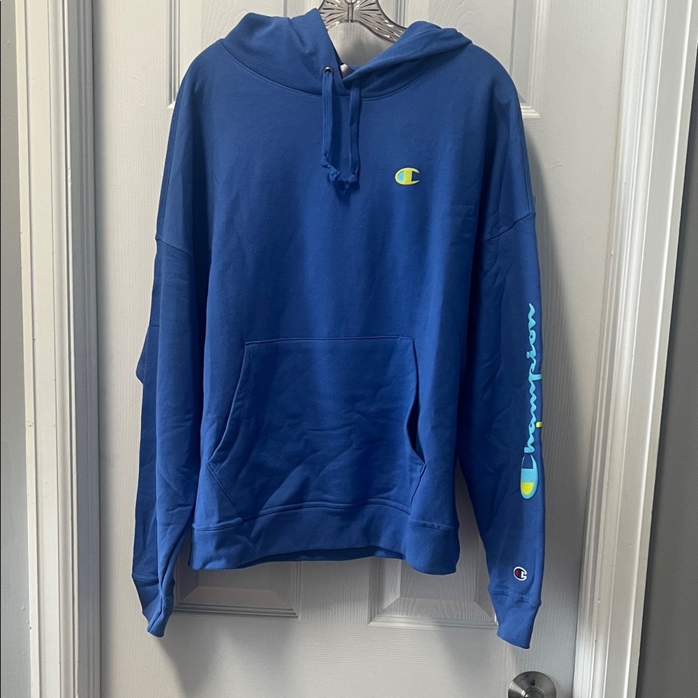 Champion Blue Hoodie